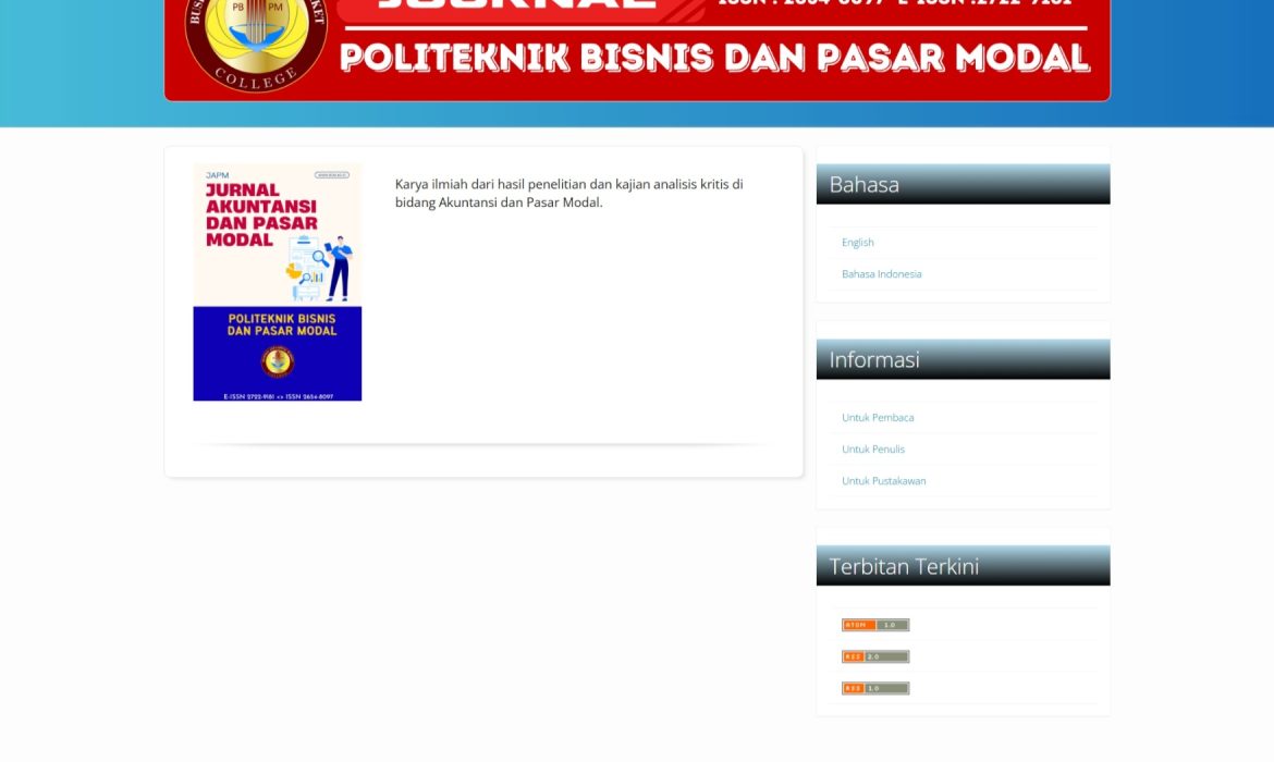 Sistem Publikasi Jurnal BCM College